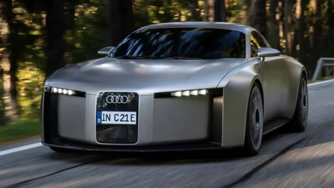 Audi Concept C på vägarna: eldriven sportcabriolet 2027